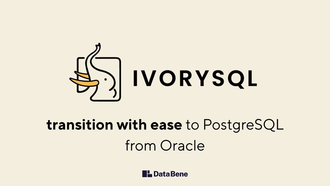 The IvorySQL elephant logo, with the name of the blog post below.