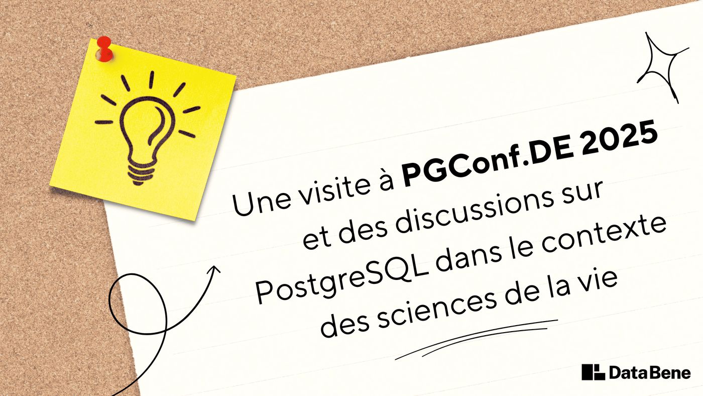 Le nom du blog affiché avec des caractéristiques de conception comme un post-it